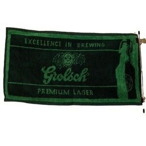 Grolsch Excellence In Brewing Premium Quality 20” x 10.5” Bar Towel